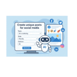 AI Social Media Post Generator for Eye-Catching Posts with Images and Text